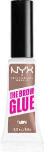 NYX Professional Makeup The Brow Glue Instant Brow Styler 5 g gél a pomáda na obočie pre ženy 02 Taupe