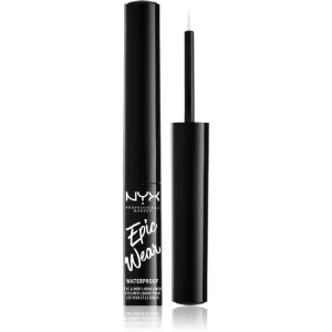 NYX Professional Makeup Epic Wear Semi-permanent Liquid Liner dlhotrvajúca linka na oči - odtieň White 3.5 ml