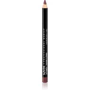 NYX Professional Makeup Slim Lip Pencil precízna ceruzka na pery odtieň 809 Mahogany 1 g