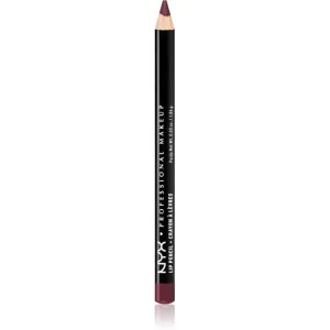 NYX Professional Makeup Slim Lip Pencil precízna ceruzka na pery odtieň Plum 1 g