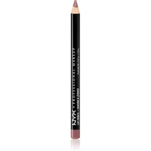 NYX Professional Makeup Slim Lip Pencil precízna ceruzka na pery odtieň Nude Pink 1 g