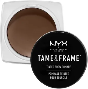 NYX Professional Makeup Tame & Frame Tinted Brow Pomade 5 g gél a pomáda na obočie pre ženy 03 Brunette