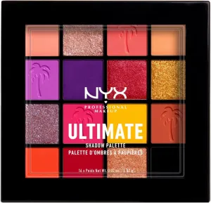 NYX Professional Makeup Ultimate Shadow Palette paletka očných tieňov odtieň 13 - Festival 16 x 0.83 g