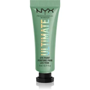 NYX Professional Makeup Pride Ultimate Eye Paint krémové očné tiene na tvár a telo odtieň 01 Exist Fabulously (Green) 8 ml