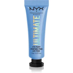 NYX Professional Makeup Pride Ultimate Eye Paint krémové očné tiene na tvár a telo odtieň 04 Fly The Flag (Blue) 8 ml