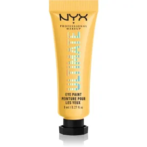 NYX Professional Makeup Pride Ultimate Eye Paint krémové očné tiene na tvár a telo odtieň 06 Sun Gaze (Yellow) 8 ml