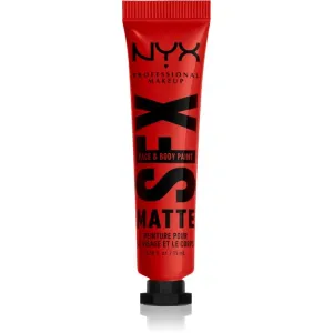 NYX Professional Makeup SFX Face And Body Paint Matte 15 ml make-up pre ženy 01 Dragon Eyes na veľmi suchú pleť