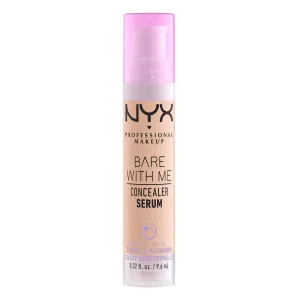 NYX Professional Makeup Bare With Me Concealer Serum hydratačný korektor 2 v 1 odtieň 02 Light 9,6 ml