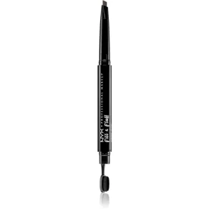 NYX Professional Makeup Fill & Fluff Eyebrow Pomade Pencil ceruzka na obočie - Brunette 0.2 g