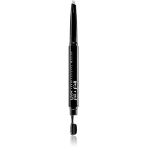 NYX Professional Makeup Fill & Fluff pomáda na obočie v ceruzke odtieň 09 - Clear 0,2 g