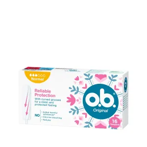 O.B. Original normal hygienické tampóny 16 kusov