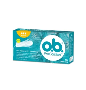 o.b. ProComfort Normal hygienické tampóny 1x16 ks