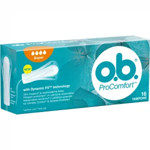 o.b. ProComfort Super hygienické tampóny 1x16 ks