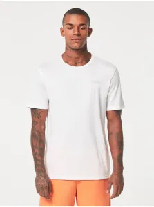 White Men's T-Shirt with Printed Back Oakley - Men #6545563