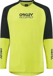 Oakley Factory Pilot MTB LS Jersey II Black/Sulphur 2XL Dres