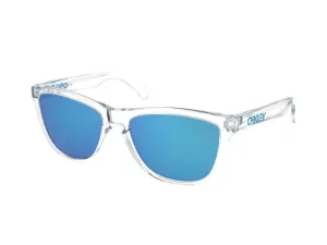 Oakley Frogskins 9013D0 Crystal Clear/Prizm Sapphire