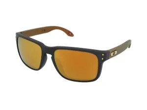 Oakley Holbrook 9102W455 Matte Carbon/Prizm 24K Polarized XL Lifestyle okuliare