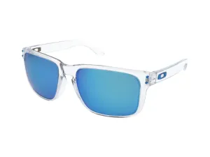 Oakley Holbrook XL 941707 Polished Clear/Prizm Sapphire Polarized XL Lifestyle okuliare