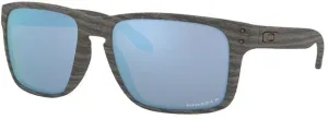 Oakley Holbrook XL 94171959 Woodgrain/Prizm Deep H2O Polarized XL Lifestyle okuliare