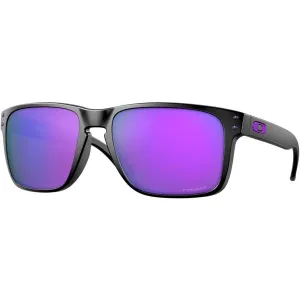 Oakley Holbrook XL 94172059 Matte Black/Prizm Violet XL Lifestyle okuliare
