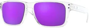 Oakley Holbrook XS 90071053 Polished Clear/Prizm Violet Lifestyle okuliare
