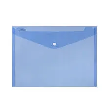 Obálka listová kabelka A5 s cvokom PP modrá