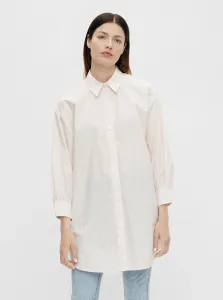 White long shirt . OBJECT Mahin - Women