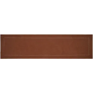Trade Concept Behúň Heda tmavo čokoládová, 33 x 130 cm