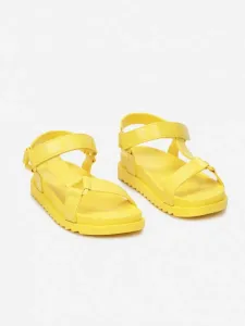 Pohodlné sandále v žltej farbe HM3199, Veľkosť 39
