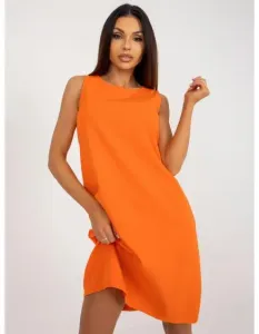 Dámske šaty koktailové OCH BELLA oranžové