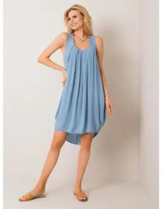 Dámske šaty OCH BELLA modré #7025643