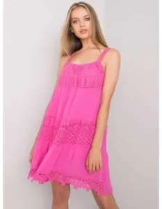 Eunice OCH BELLA ružové dámske šaty