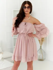 Pink dress Och Bella BI-1189. S14