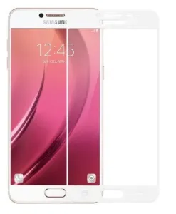 Full glue 3D tvrzené ochranné sklo Samsung Galaxy J7 2017 white