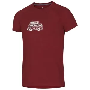OCÚN RAGLAN T Pánske tričko, vínová, veľkosť #6205306