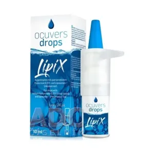 Ocuvers drops LipiX očné kvapky s HA 0,15% a lipozómami 10 ml