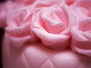 Ružová poťahovacie hmota - rolovaný fondán Sugar Paste Rose 250 g - Odense Marcipan #6763944