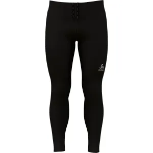Odlo M ESSENTIAL WARM TIGHTS Pánske bežecké nohavice, čierna, veľkosť #4906491