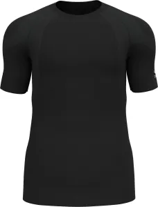 Odlo CREW NECK S/S ACTIVESPINE Pánske bežecké tričko, čierna, veľkosť #325712