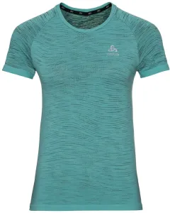 Odlo Blackcomb Ceramicool T-Shirt Jaded/Space Dye M Bežecké tričko s krátkym rukávom