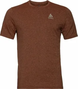 Odlo Men's Run Easy T-Shirt Exuberant Orange Melange L Bežecké tričko s krátkym rukávom