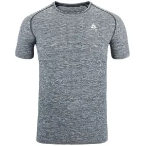 Odlo CREW NECK S/S ESSENTIAL SEAMLESS Pánske bežecké tričko, sivá, veľkosť #6915067