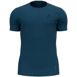 Odlo SUW MEN'S TOP CREW NECK S/S NATURAL+ LIGHT Pánske tričko, tmavo modrá, veľkosť