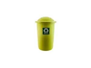 PLAFOR - Kôš na separovaný odpad 50l zelený, 651-02