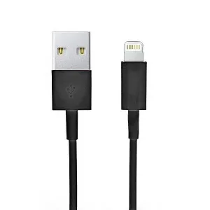 OEM USB datový kabel Apple Lightning iPhone, iPad černý