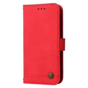 Knižkové puzdro Skin Feel case červené – Realme 11 Pro / 11 Pro+