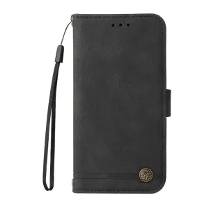 Knižkové puzdro Skin Feel case čierne – Xiaomi 11T / 11T Pro