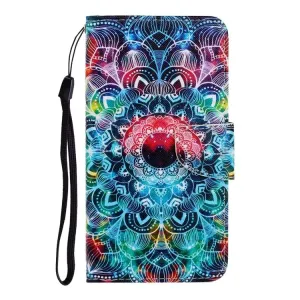 Knižkové puzdro Trendy Colored case Mandala – Samsung Galaxy A15 4G/5G