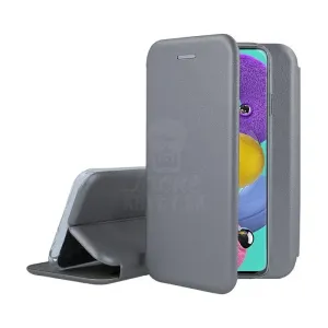 Peňaženkové puzdro Elegance sivé – Apple iPhone 15 Pro Max
