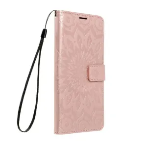 Peňaženkové puzdro Mezzo mandala ružové – Apple iPhone 7 / iPhone 8 / iPhone SE 2020 / iPhone SE 2022